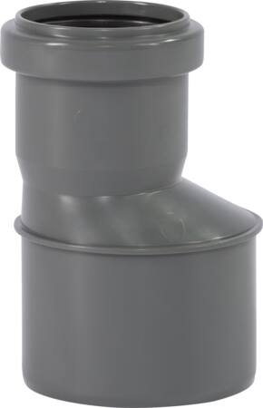 Ostendorf Ø75 x 50 mm rduktioner PP grå, lang