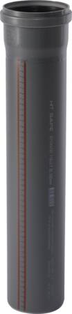 Ostendorf afløsrør Ø110mm, grå PP, 500mm
