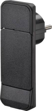 SMART PLUG, FLAD STIKPROP, SORT
