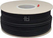 LEDNING 2X0,75 70 GR TEXTIL SORT 10M