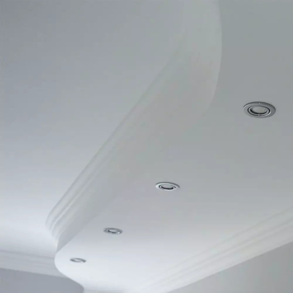 Downlight kit uden lyskilde - Hul: Ø7 cm, Mål: Ø9,3 cm, Børstet stål, Vælg MR16 eller GU10 fatning