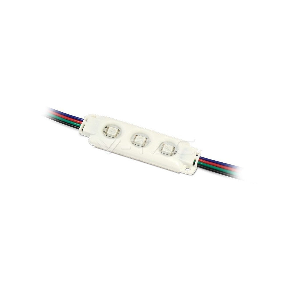 Vandtæt RGB LED modul - 0,72W, IP67 til skilte og special løsninger