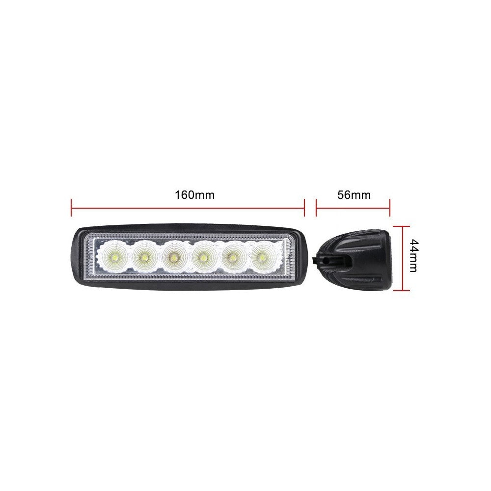LED Arbejdslampe - Bil, lastbil, traktor, trailer, IP67 vandtæt, 10-30V, 14W, 1200lm
