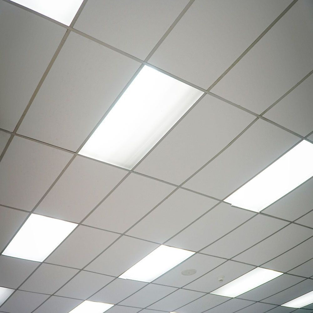 V-Tac 120x30 LED panel - 40W, 4000lm, hvid ramme, højt lysudbytte, energibesparende