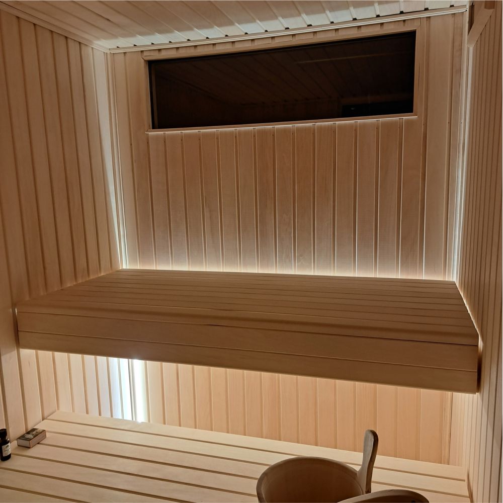 LEDlife Sauna LED strip - 1M, 8W pr. meter, IP68, 24V Sauna LED strip - 1M, 8W pr. meter, IP68, 24V, høj farvegengivelse