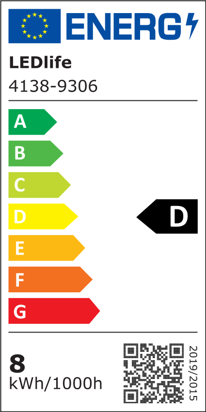 LEDlife Sauna LED strip - 1M, 8W pr. meter, IP68, 24V Sauna LED strip - 1M, 8W pr. meter, IP68, 24V, høj farvegengivelse