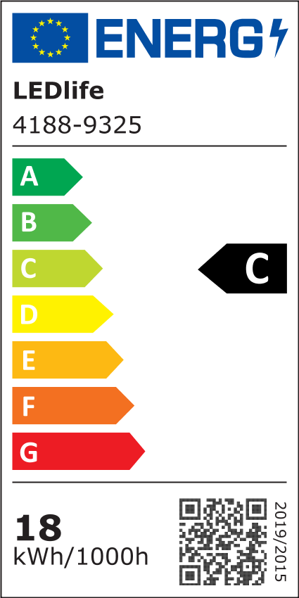 LEDlife T8-ULTRA120 - 18W LED rør, 160lm/W, roterbar fatning, 120 cm