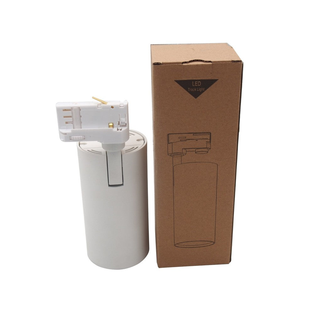 LEDlife Sort Skinnespot 24W - Flickerfri, 125lm/w, 3-faset, Erstatning for 85W, Input: 230V, 3100lm, RA90