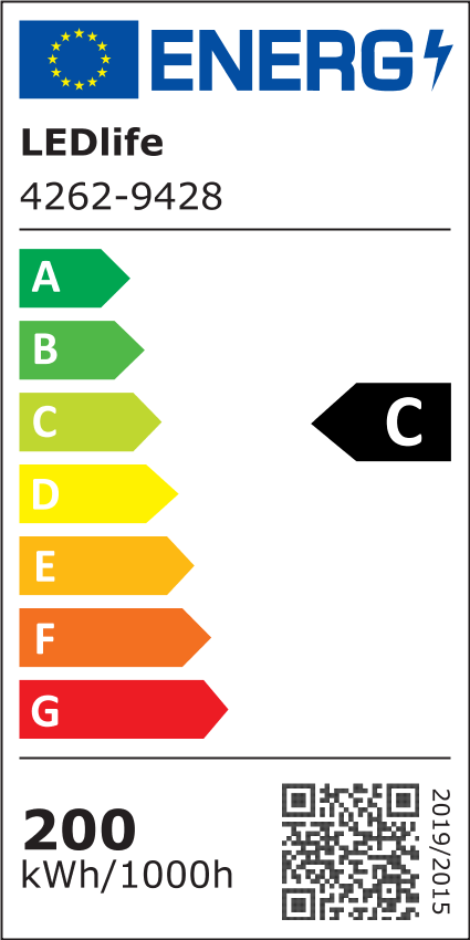 LEDlife Bright 200W LED projektør - 150lm/W, til belysning af bygninger, parkeringspladser, statuer mm.