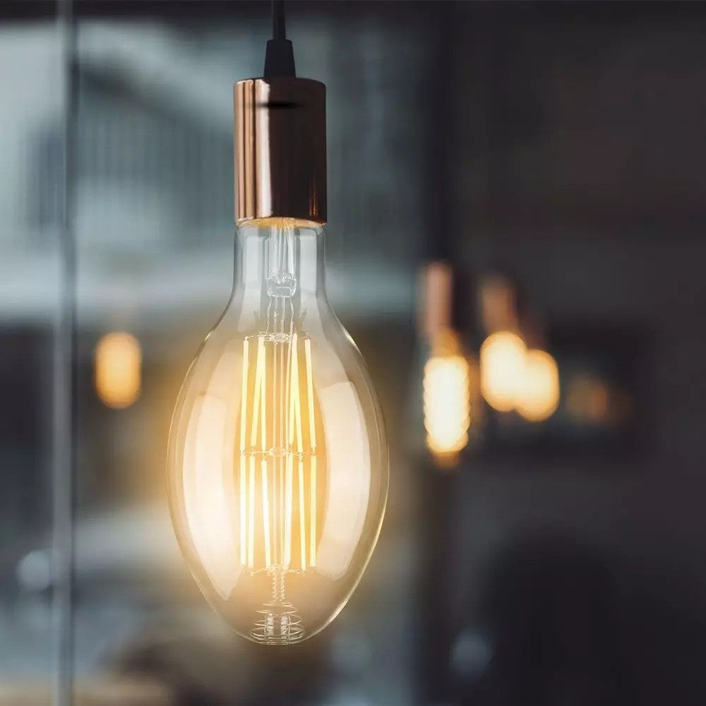 V-Tac 24W LED pære - Kultråd, 160lm/W, ED120, E27 - Erstatter 250W