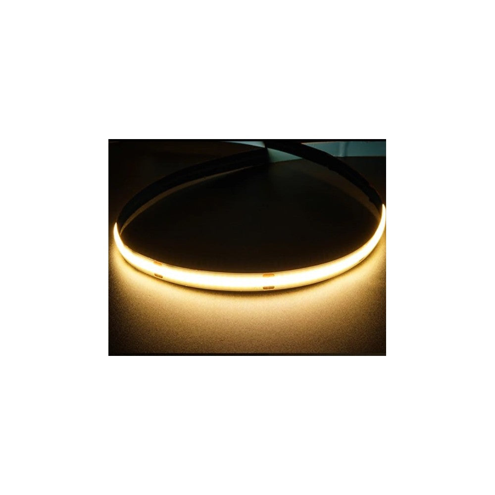 11W/m COB-LED-strips - 5m, IP20, 480 LED pr. meter, 24V, COB LED, RA90