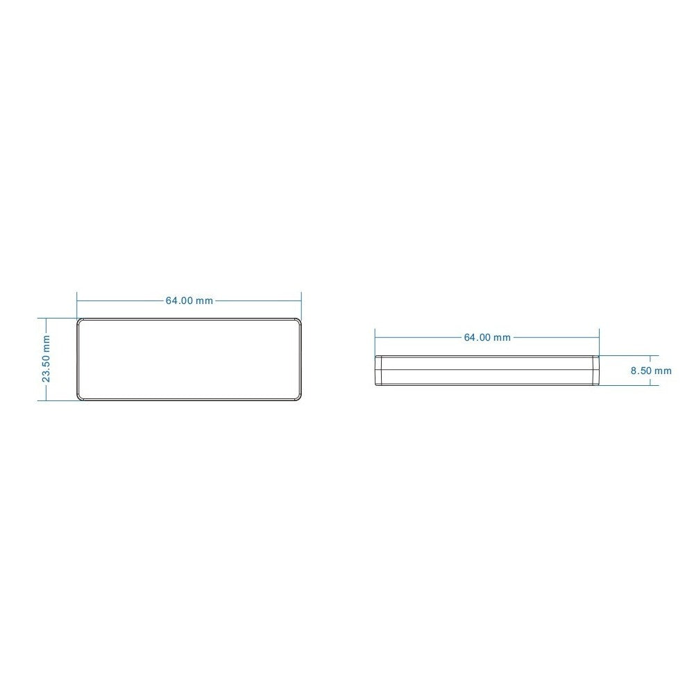 LEDlife rWave mini dæmper - 12V (60W), 24V (120W), med DC stik Input: 12V-24V
