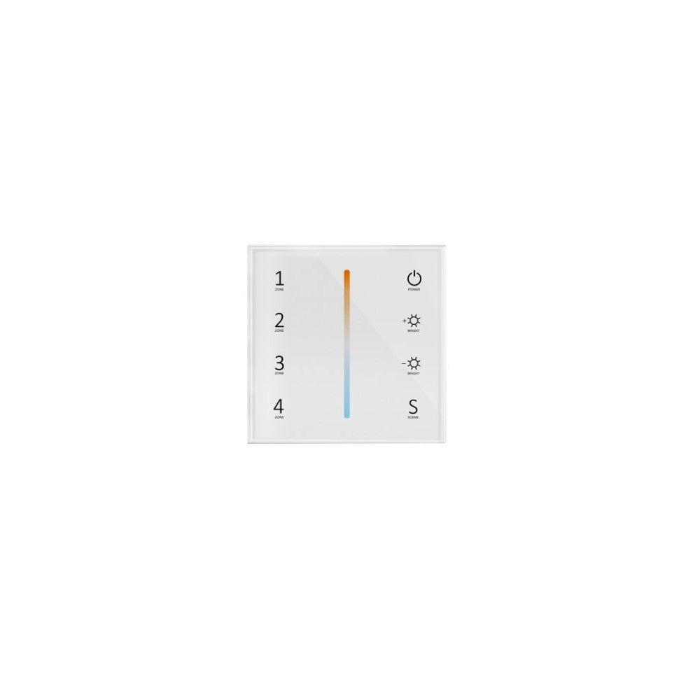 LEDlife rWave vægmont. CCT dæmper - 4 zoner, batteri