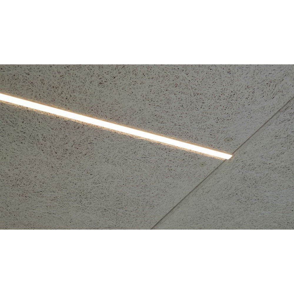 Troldtekt LED-skinne 90 cm, CCT - 27W, Akustilight, Planforsænket, 24V, 5 års producentgaranti