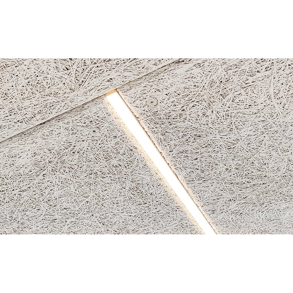 Troldtekt LED-skinne 90 cm, CCT - 27W, Akustilight, Planforsænket, 24V, 5 års producentgaranti
