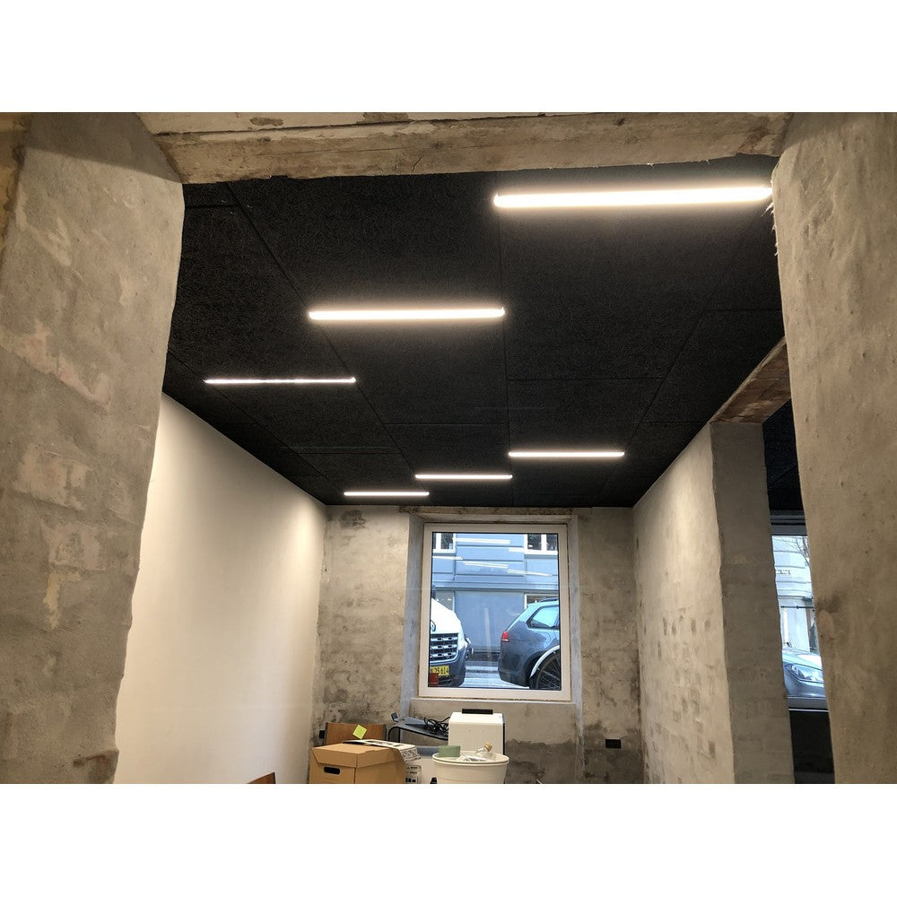 Troldtekt LED-skinne 90 cm, CCT - 27W, Akustilight, Planforsænket, 24V, 5 års producentgaranti