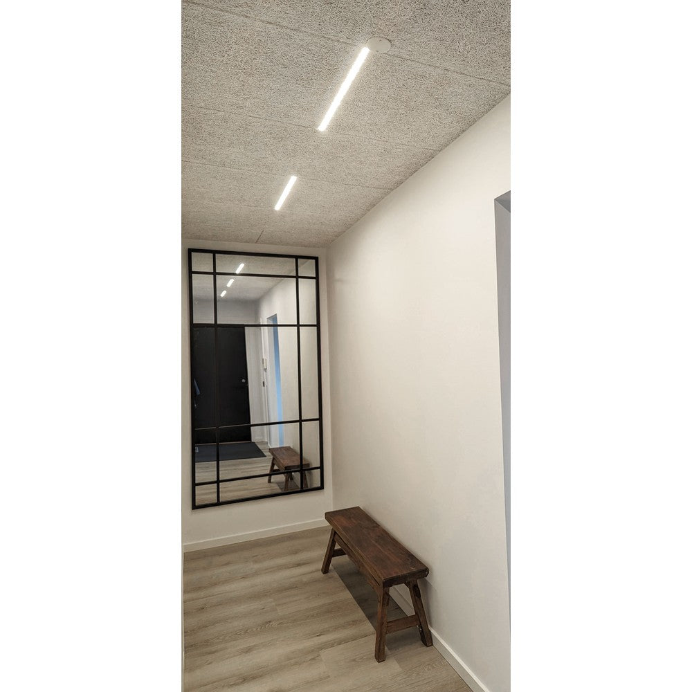 Troldtekt LED-skinne 90 cm, CCT - 27W, Akustilight, Planforsænket, 24V, 5 års producentgaranti