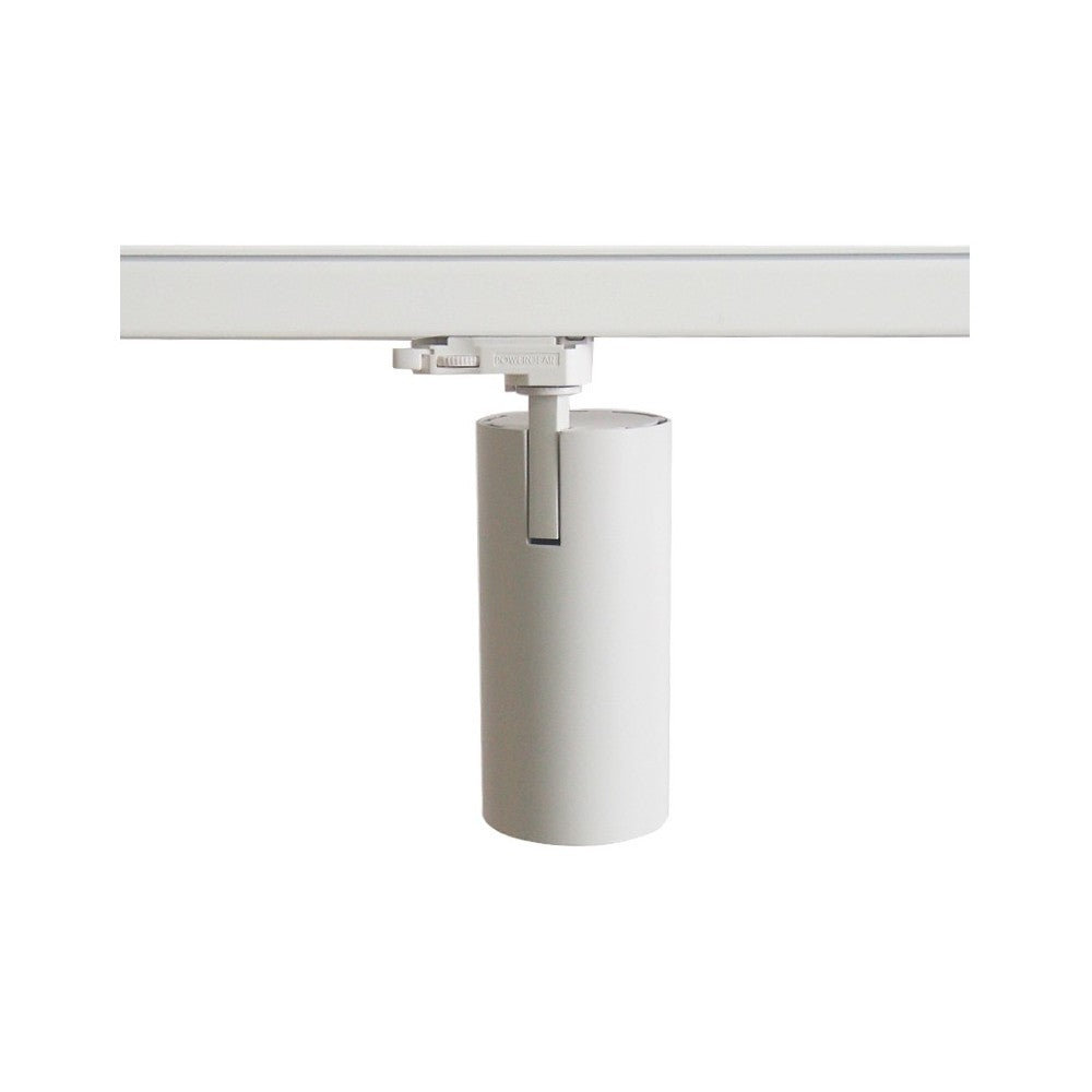 LEDlife Hvid Skinnespot 30W - 130lm/w, RA90, 3900lm, Flickerfri, 3-faset, Erstatter 85W