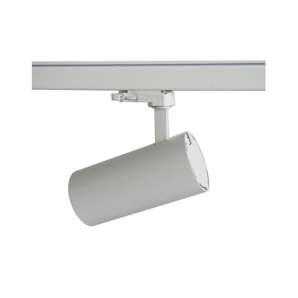 LEDlife Hvid Skinnespot 30W - 130lm/w, RA90, 3900lm, Flickerfri, 3-faset, Erstatter 85W