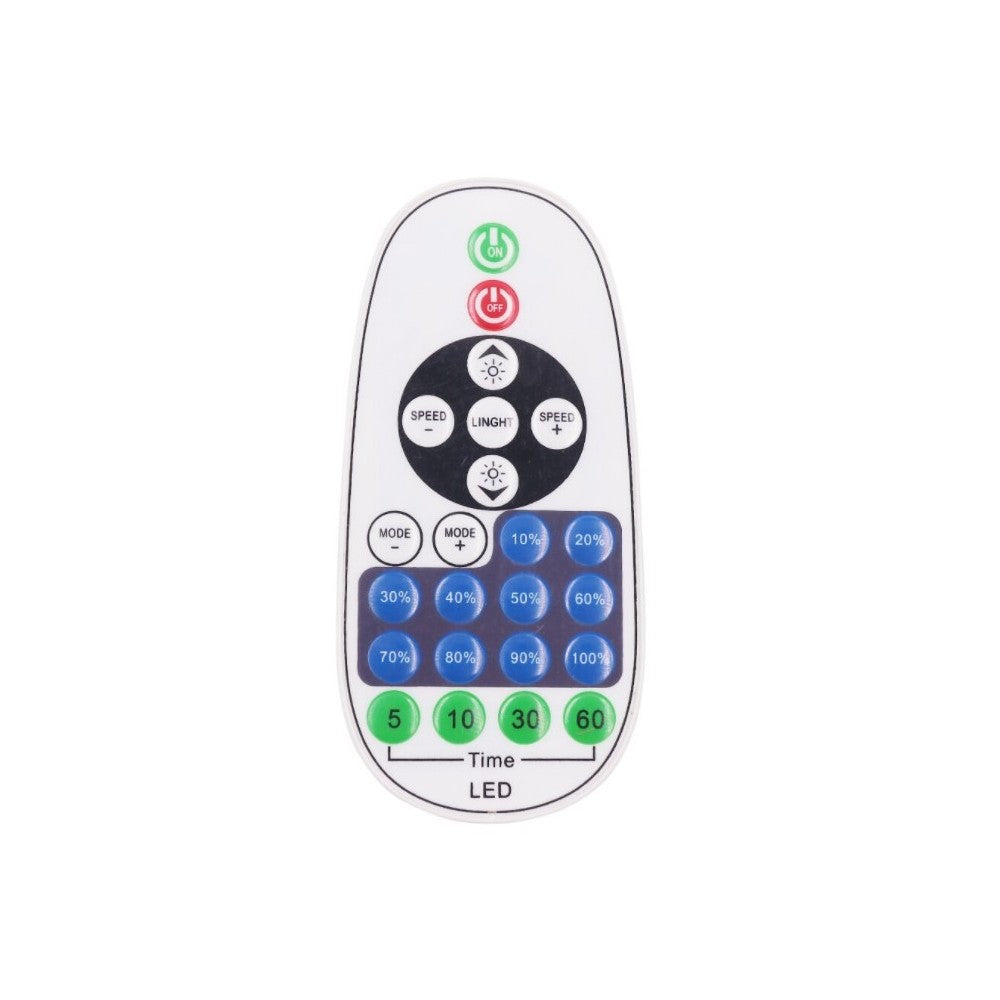 RF trådløs timer+dæmper med fjernbetjening til 230V D16 Neonflex inkl. endeprop, memory funktion (200m)