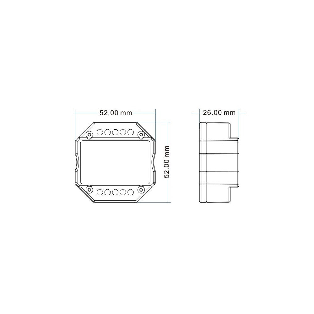 LEDlife rWave indbygningsrelæ - RF, 360W LED, 230V