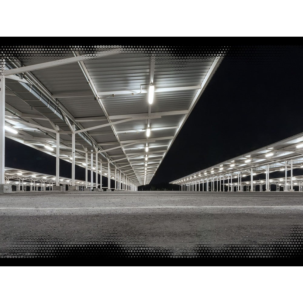 Spektrum Gigant 38W LED armatur - 120cm, 150lm/W, IP65 vandtæt, gennemfortrådet, 230V - 5 års garanti