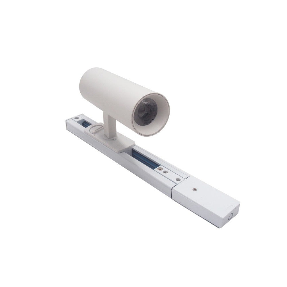 LEDlife 12W hvid skinnespot - Dæmpbar, RA 90, 1-faset (11W, 230V, 1100lm)