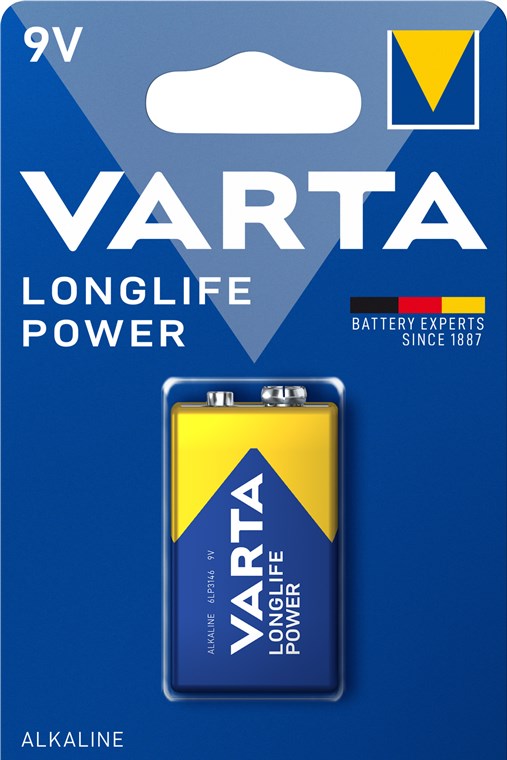 High Energy alkaline 6LR61 batteri