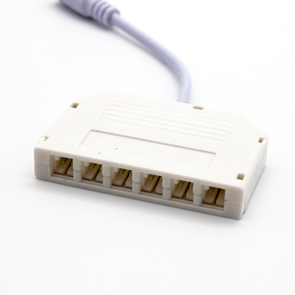 LEDlife Dupont fordeler med 6 udgange - en praktisk hub til LED-belysning.