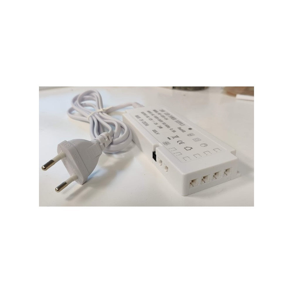 LEDlife møbelspot strømforsyning 18W - Til Sono og Reco møbelspot, maks. 6 spot
