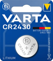 BATTERI CR2430 3,0V 280MAH