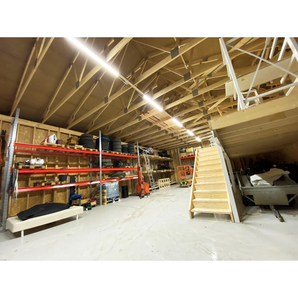 V-Tac vandtæt LED-armatur 120 cm - 36W, 4320lm, RA80, IP65