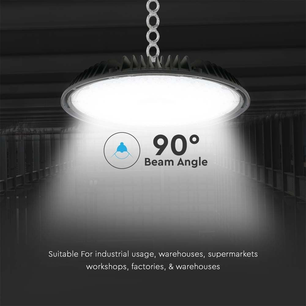 V-Tac 150W LED højbay - Samsung LED chip, IP65, 5 års garanti