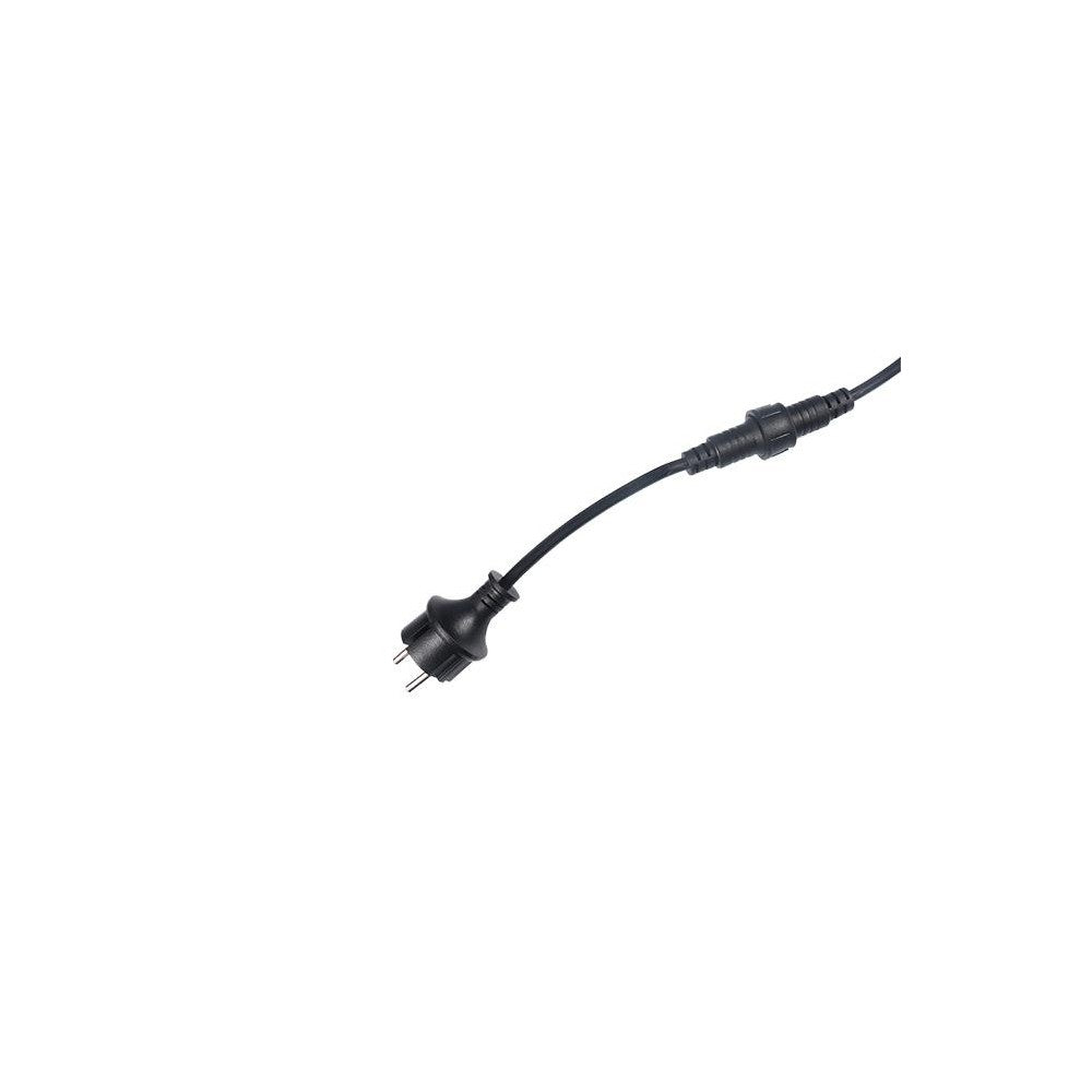 10 meter lyskæde med 20 E27 pærer - IP44 certificeret, 230V