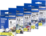 TAPE TZE221 HVID/SORT 9MM