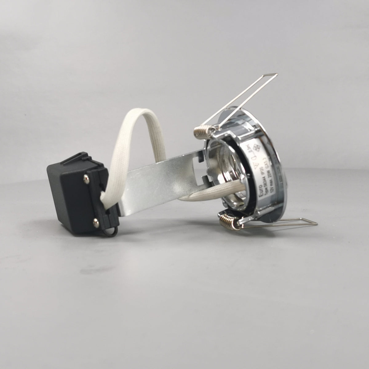 Downlight 12V GU4 max 20W krom (360° frame 17)