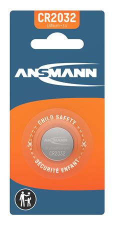 CR2032 KNAPCELLE BATTERI 3V/240MAH LI