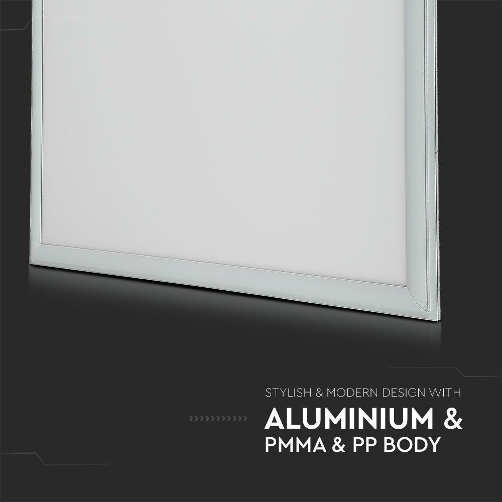 V-Tac LED Panel 60x60 - 40W, 4950lm, Hvid Kant (RA80)