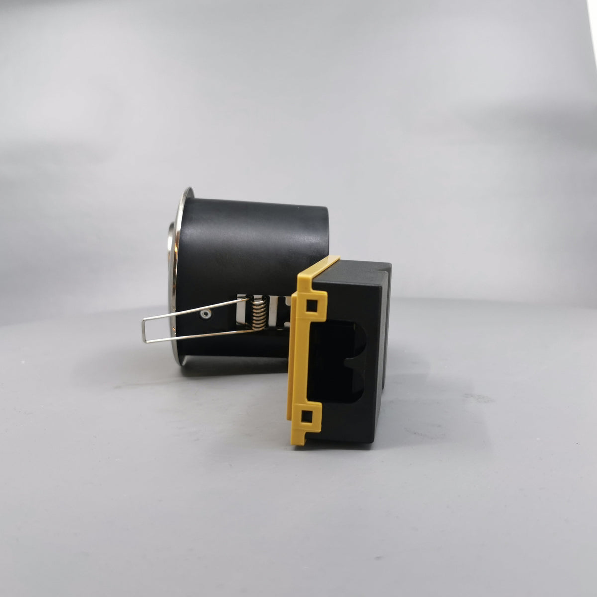 Indbygningsspot 230V GU10 Max 7W LED - børstet (360° frame 7)
