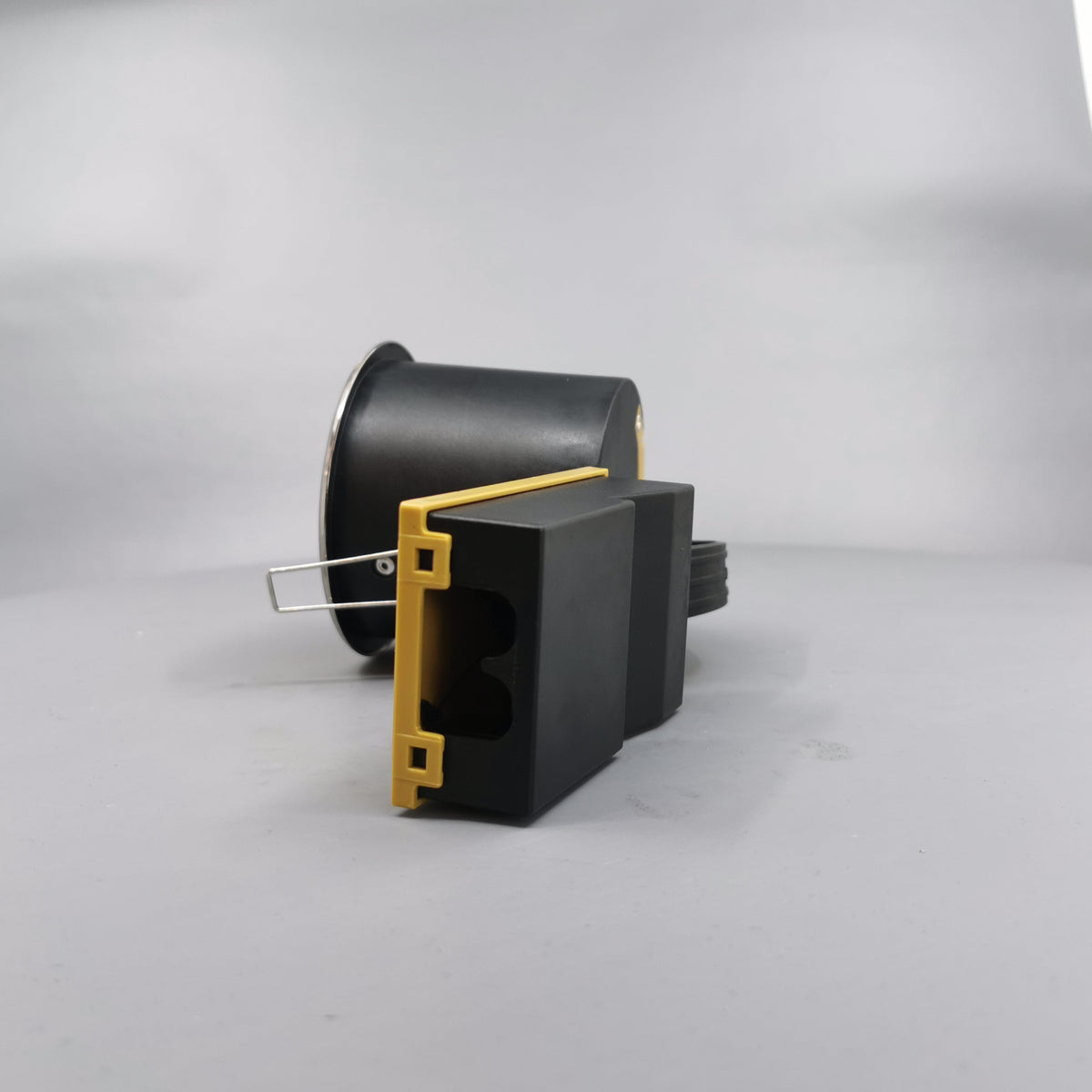Indbygningsspot 230V GU10 Max 7W LED - børstet (360° frame 8)