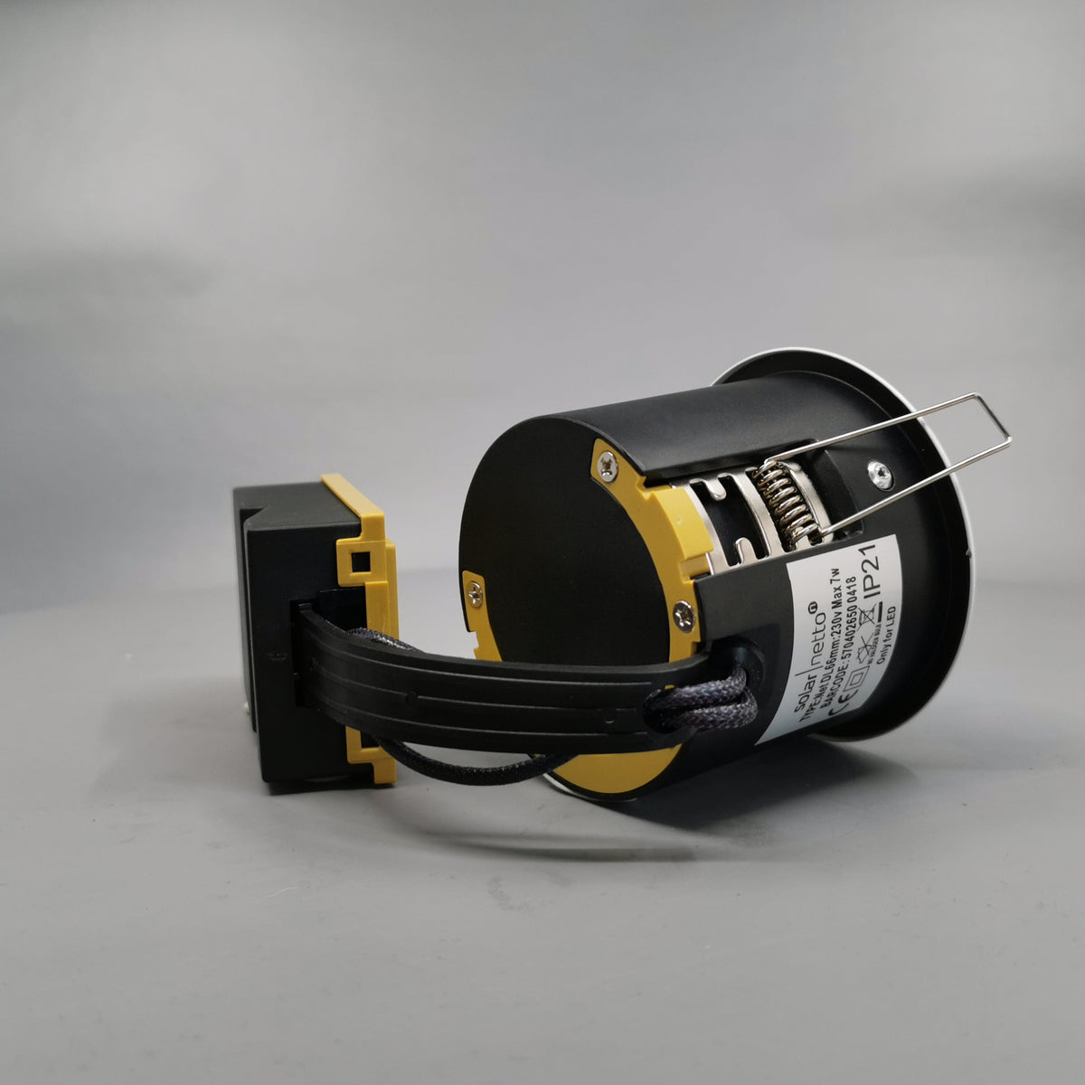 Indbygningsspot 230V GU10 Max 7W LED - mat hvid (360° frame 17)