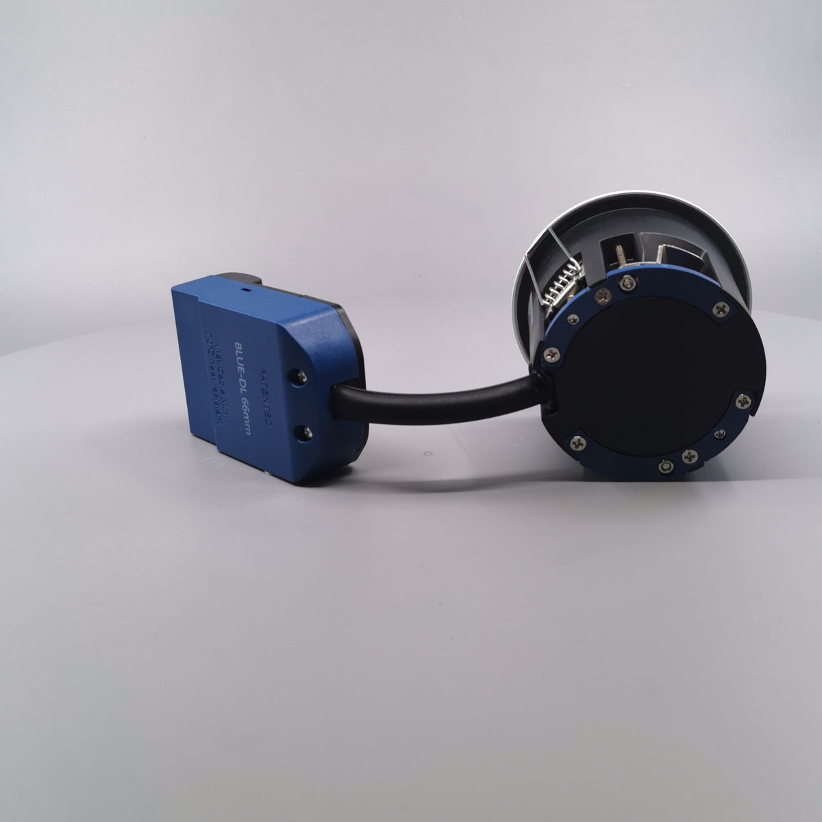 Blue-DL udendørsspot version 1 m. GU10 fatning - Mat hvid (360° frame 14)