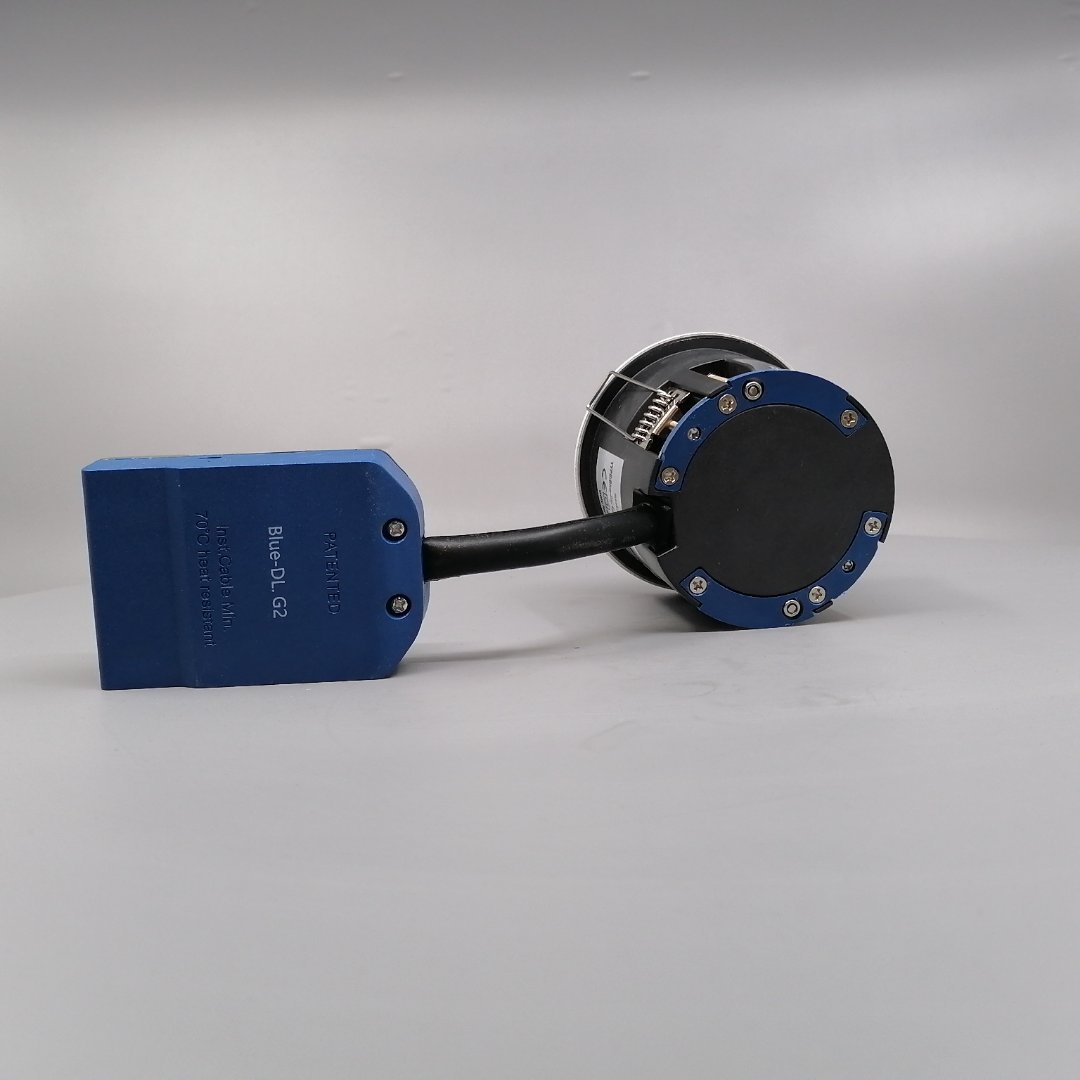 Indbygningsspots m. GU10 fatning G2 - rund, mat hv (360° frame 13)