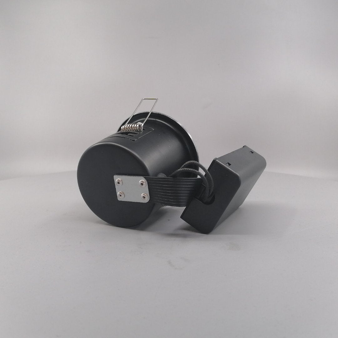 Indbygningsspot 230V GU10 Max  7W LED Børstet (360° frame 14)