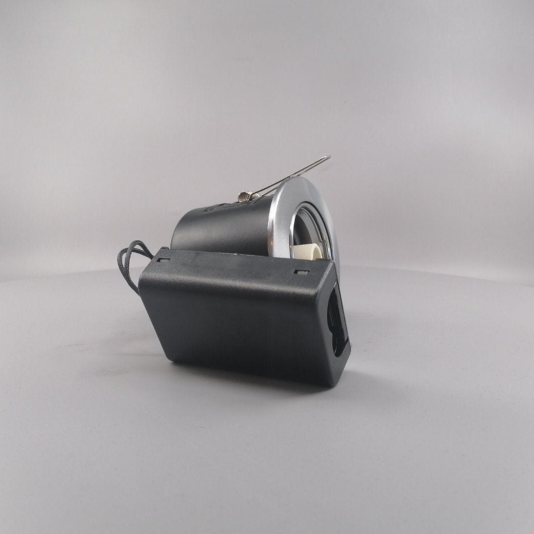 Indbygningsspot 230V GU10 Max  7W LED Børstet (360° frame 20)