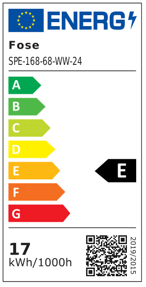 17W/m Vandtæt LED Strip - 10m, IP68, 168 LED pr. meter, 2200lm, RA80
