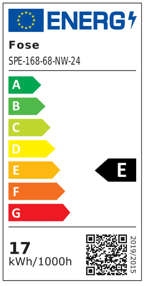 17W/m Vandtæt LED Strip - 10m, IP68, 168 LED pr. meter, 2200lm, RA80