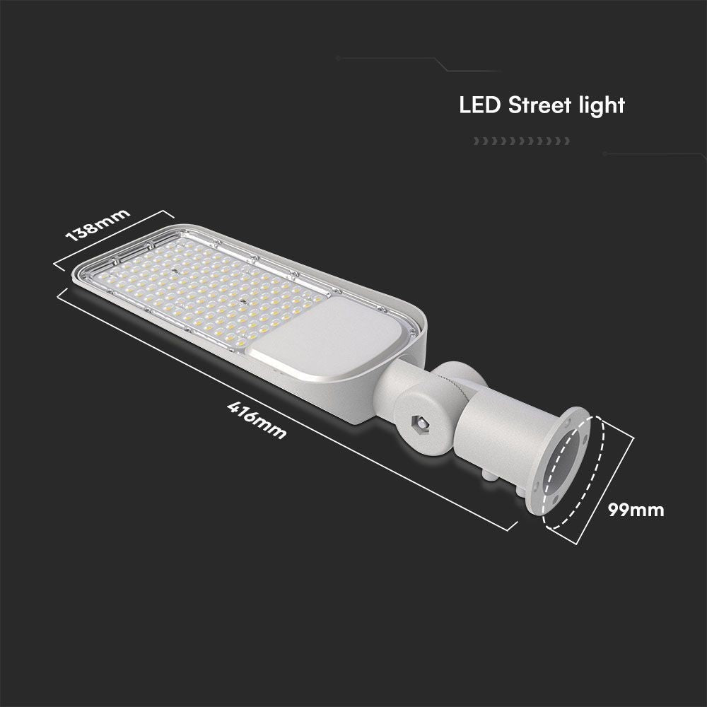 V-Tac 30W LED gadelampe - Samsung LED chip, Ø60mm, IP65, 100lm/w