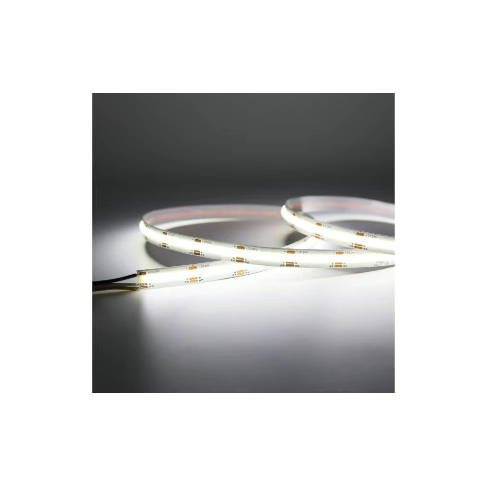 16W/m CCT COB-LED-stribe - 5m, IP20, 512 LED pr. meter, 24V, RA97