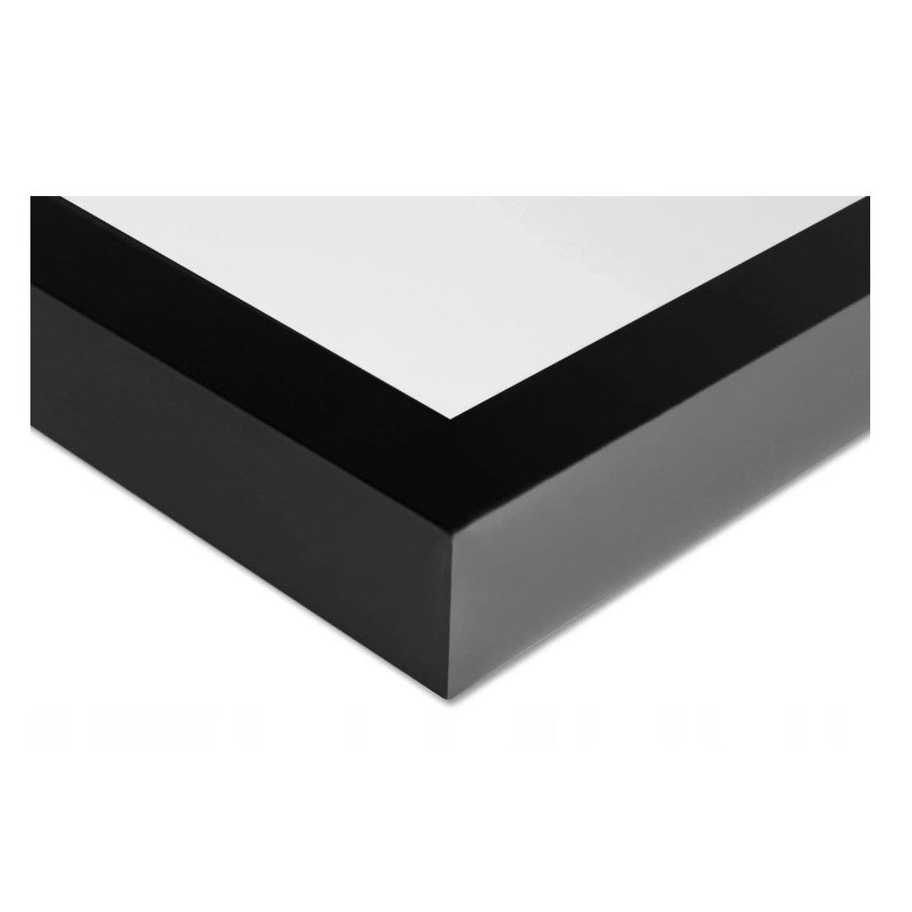 60x60 LED panel - Sort ramme, 40W, 3200lm, RA80, 230V